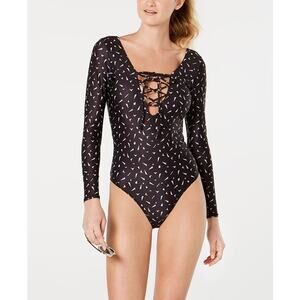 Volcom Geo thang one piece swimsuit sz XS